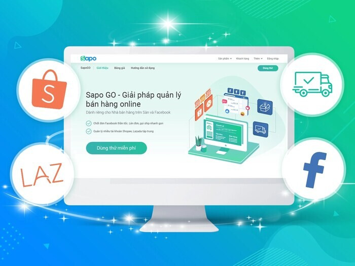 Phần mềm bán quần áo Sapo
