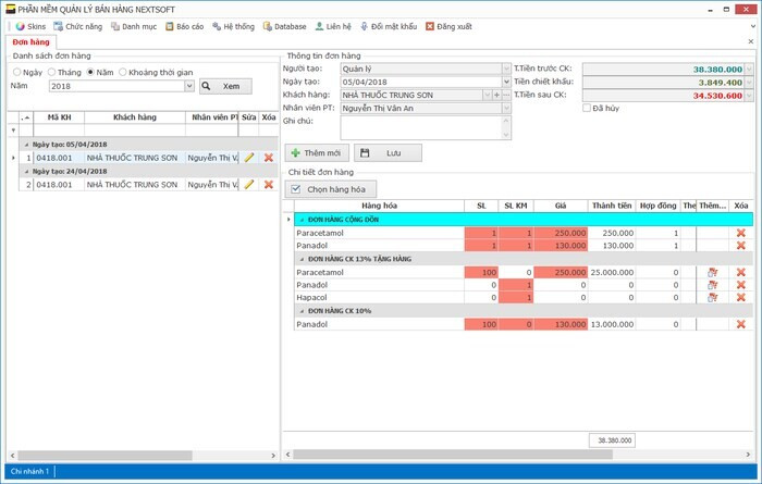 Phần mềm Nextsoft