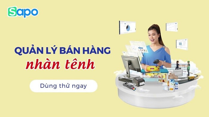 Phần mềm quản lý bán hàng công nợ Sapo