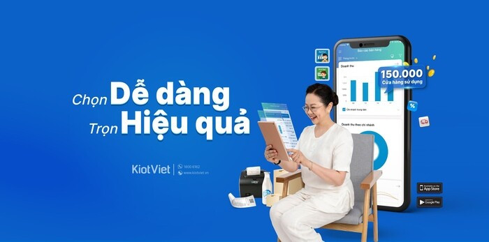 Phần mềm quản lý bán hàng điện nước KiotViet