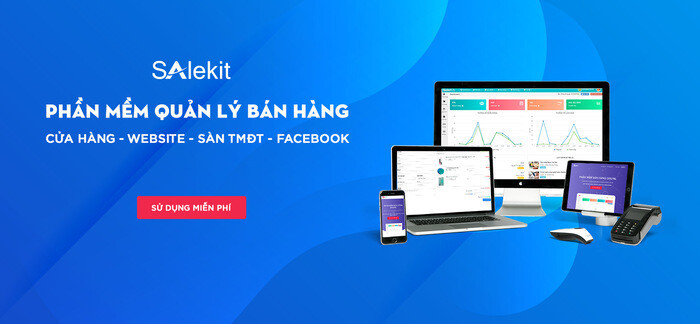 Phần mềm quản lý bán hàng nội thất SaleKit