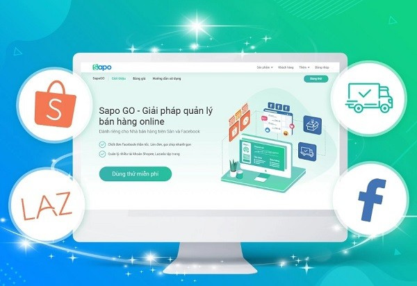 Phần mềm quản lý bán hàng online Sapo