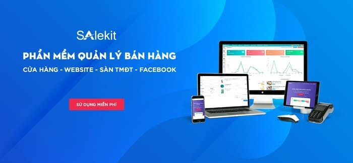 Phần mềm quản lý bán hàng Salekit