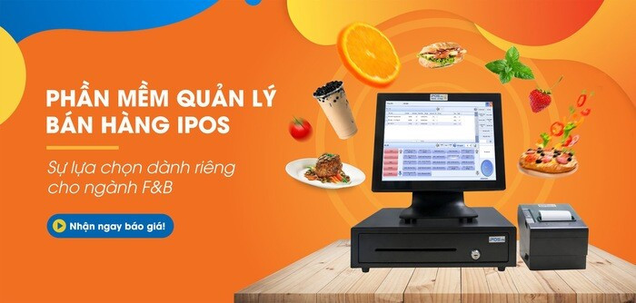 Phần mềm quản lý bán hàng trà sữa iPOS