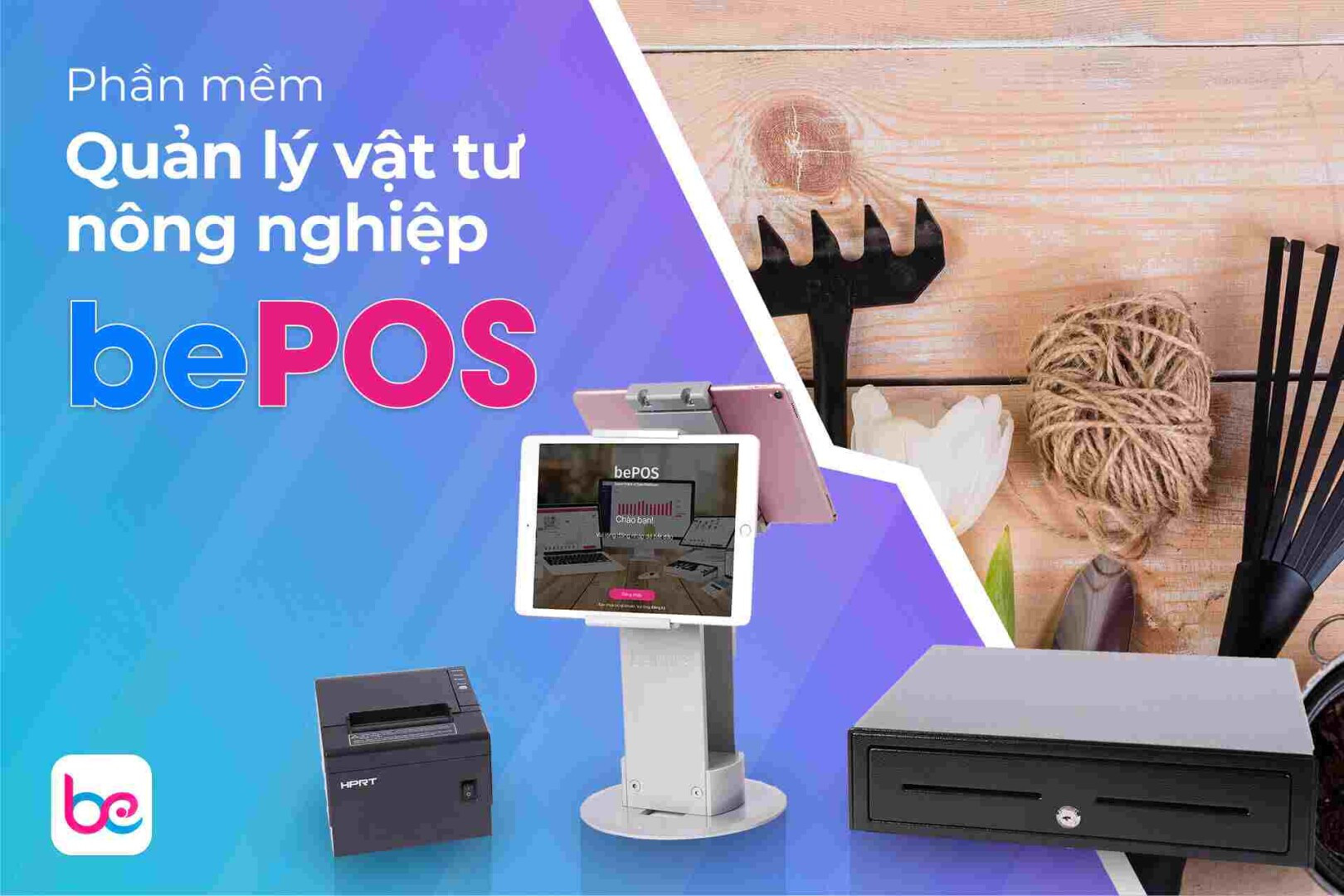 Phần mềm quản lý bán hàng vật tư nông nghiệp bePOS