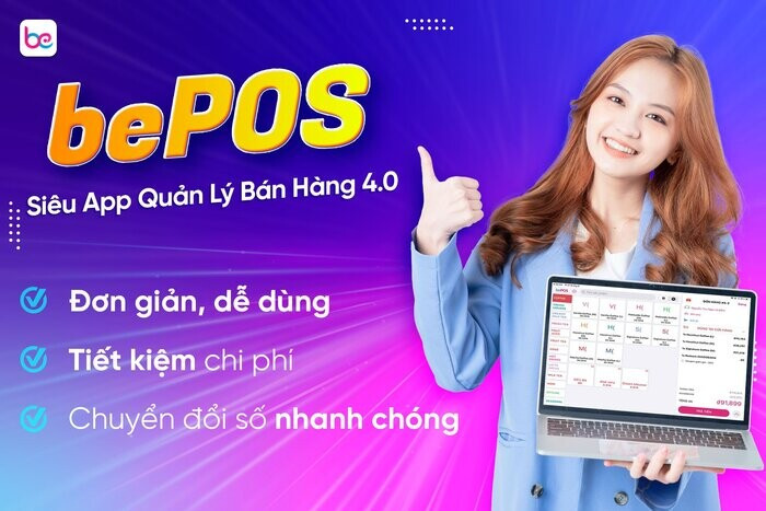 Phần mềm quản lý cửa hàng nội thất bePOS