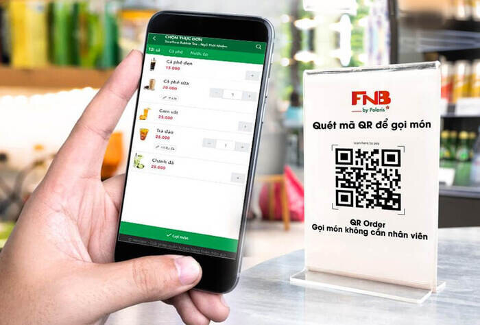 Phần mềm quản lý quán cafe Polaris FnB