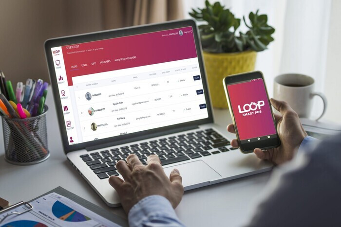 Phần mềm siêu thị LOOP Smart POS