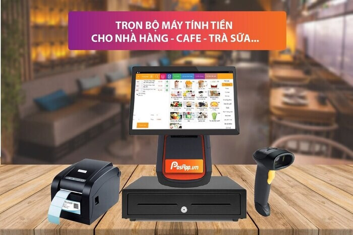 Phần mềm tính tiền chuỗi cửa hàng trà sữa PosApp