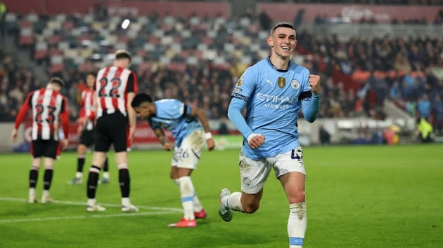 5 điểm nhấn Brentford 2-2 Man City: Thành lũy khó đánh bại; Điểm sáng Phil Foden