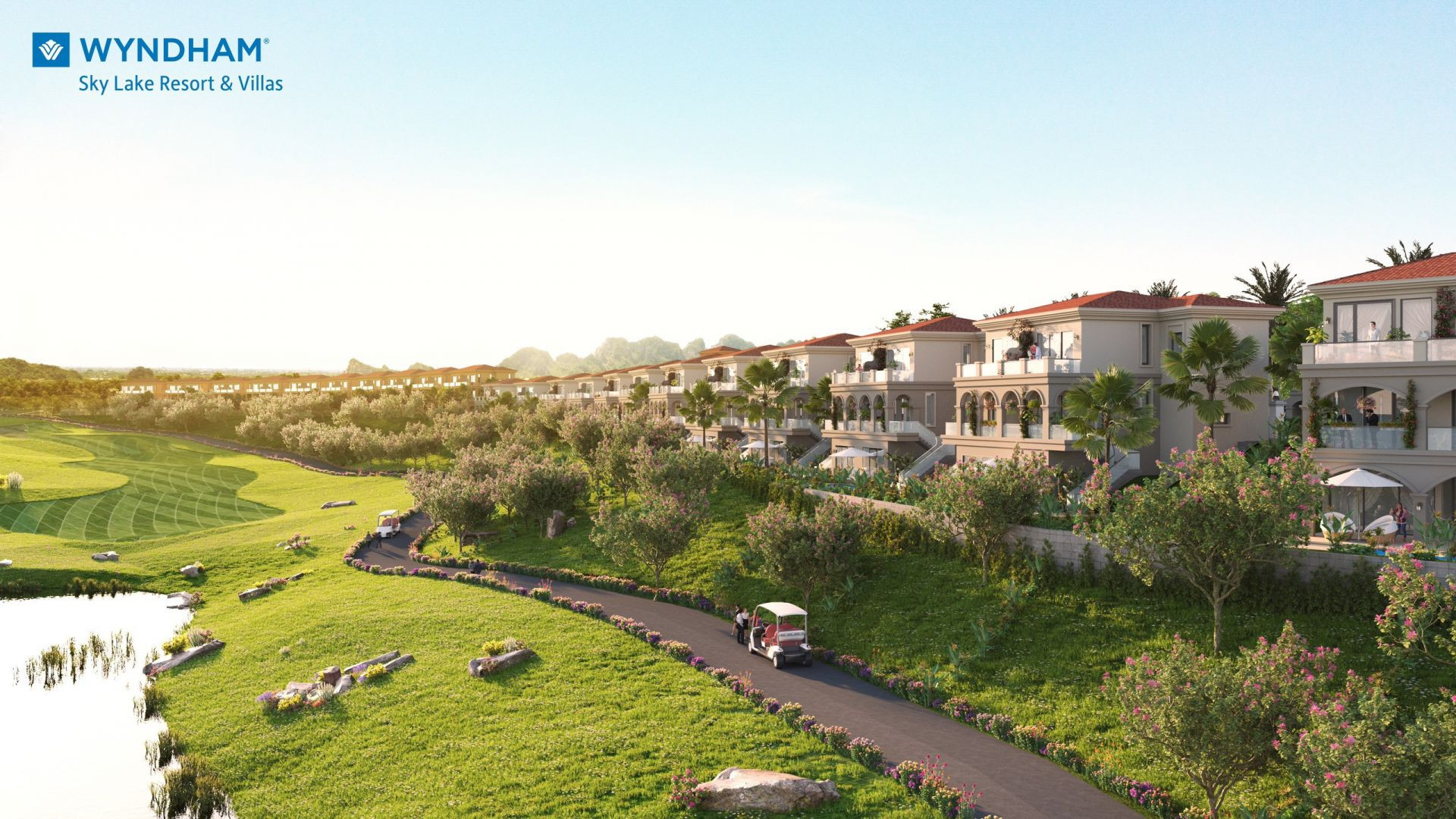 Phối cảnh dự án Wyndham Sky Lake