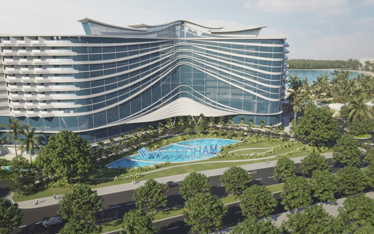 Phối cảnh khách sạn tại Dragon Ocean