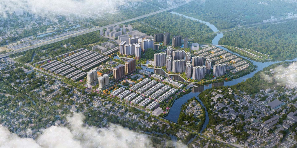 Phối cảnh tổng thể dự án The Global City