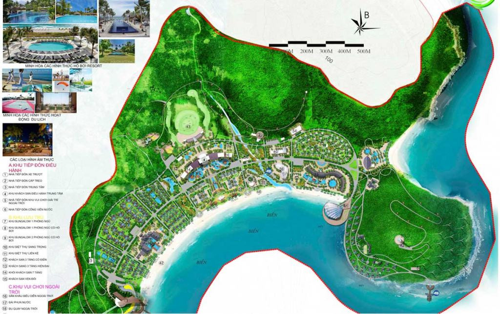 Phối cảnh Vinpearl Làng Vân