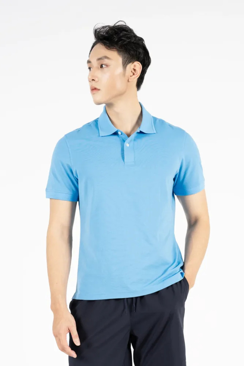 Phối đồ với áo polo nam và quần short