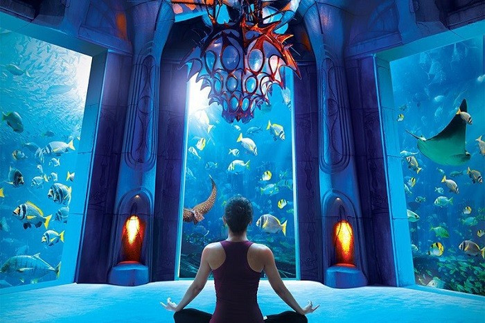 Phòng dưới nước tại Atlantis