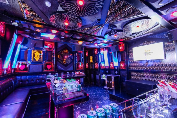 Phòng Karaoke tại khách sạn Mường Thanh Luxury Viễn Triều