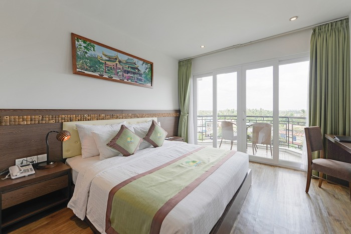 phòng nghỉ dưỡng ở Bến Tre Riverside Resort