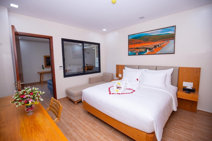 Phòng nghỉ hiện đại tại Marina Bay Côn Đảo