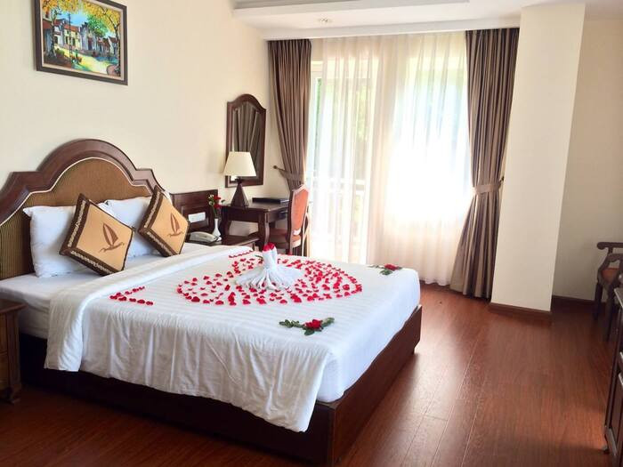 Phòng nghỉ hiện đại, tiện nghi