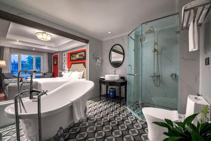 Phòng nghỉ sang trọng tại Acoustic Hotel &amp; Spa