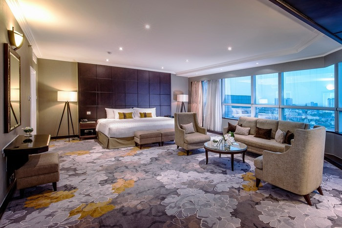 Phòng nghỉ sang trọng tại Melia Hà Nội