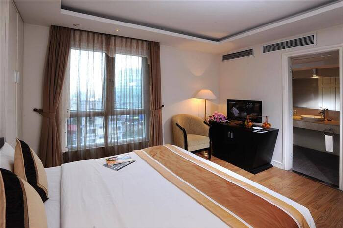 Phòng nghỉ tại Cosiana Hotel