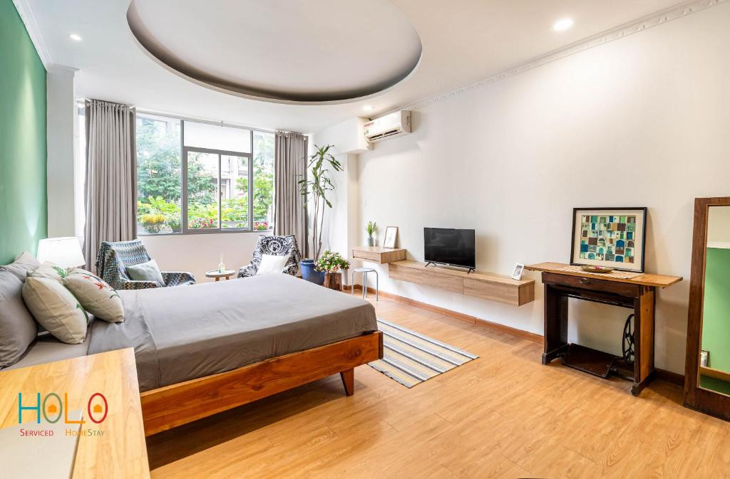 Review Khách sạn HOLO BEN THANH SAIGON Serviced HomeStay – Đắm chìm trong không gian ấm cúng giữa lòng Sài Gòn