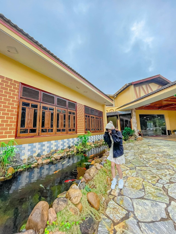 Phòng nghỉ tiện nghi tại Resort Đăk Ke