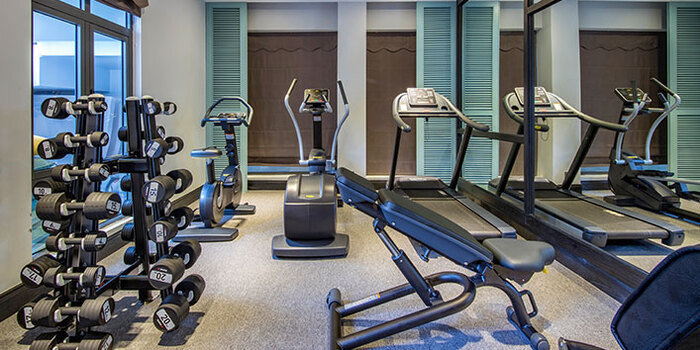 Phòng tập gym tại Anio Boutique Hội An