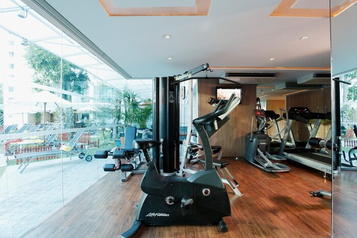 Phòng tập gym tại Centara Pattaya Hotel