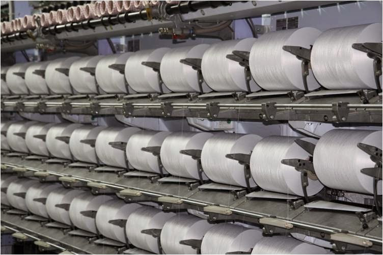 Quá trình cuốn sợi polyester