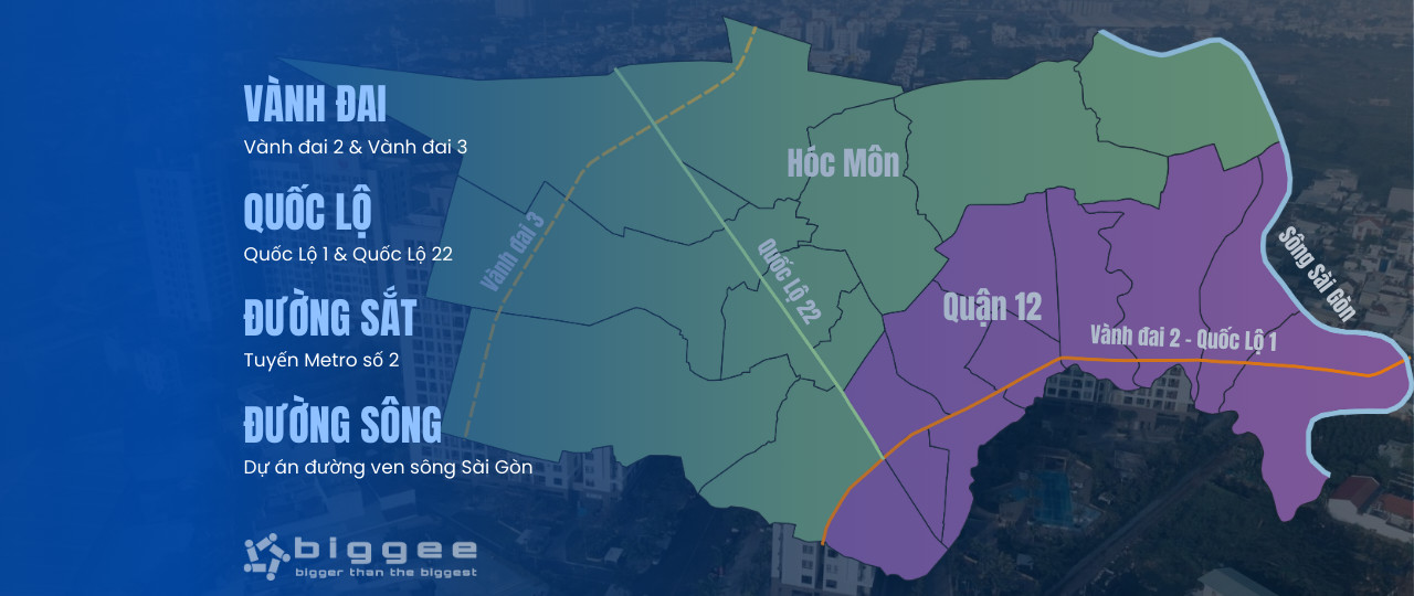 Quận 12 – Hóc Môn: Ẩn mình chờ cất cánh