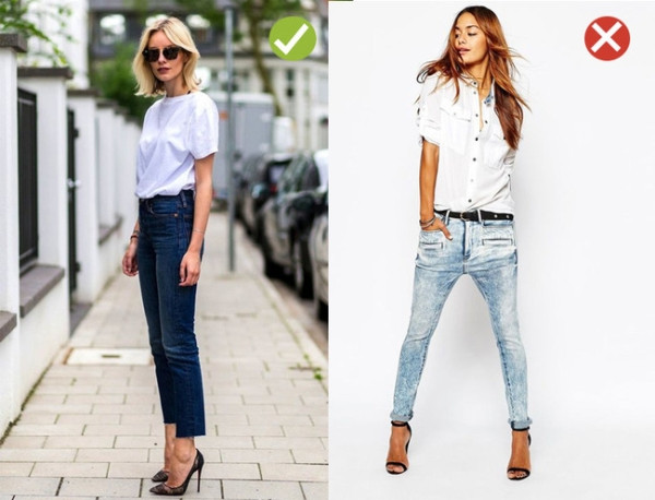 Quần jeans dáng suông mang phong cách vintage