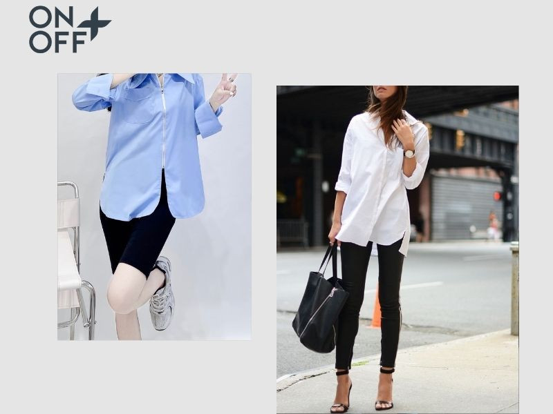 Cách phối đồ với quần legging mùa hè trẻ trung, thoáng mát