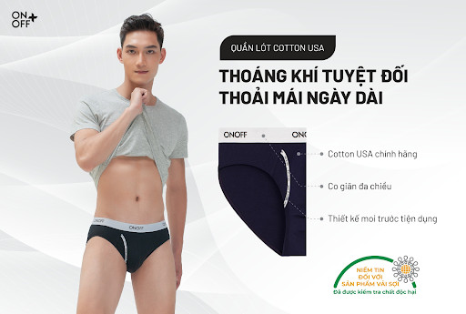 Quần lót cotton USA có nhiều ưu điểm vượt trội