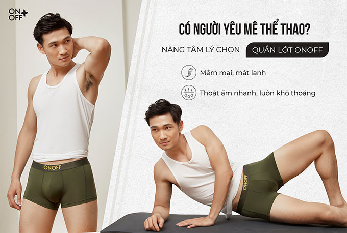 Quần lót thể thao siêu mỏng dành cho nam