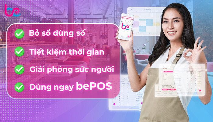 Quản lý nhà hàng với bePOS