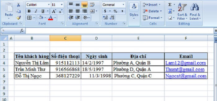 Quản lý thông tin khách hàng hiệu quả