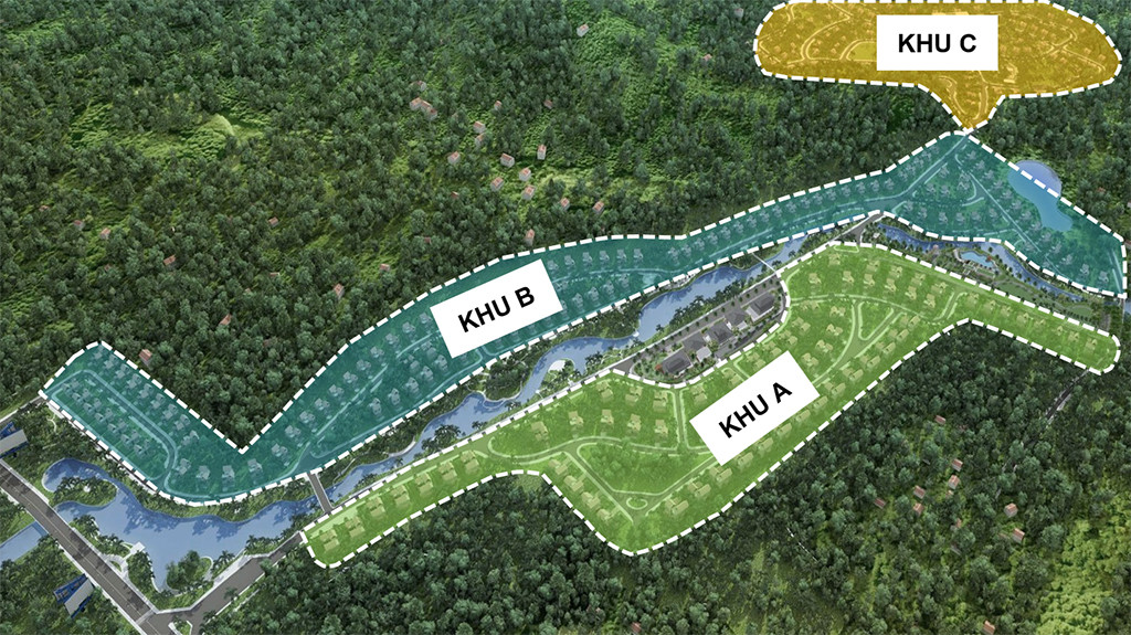 Quy hoạch Biệt thự Xanh Villas