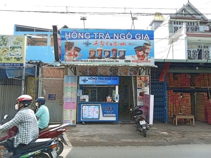 Quy trình nhượng quyền Hồng trà Ngô Gia