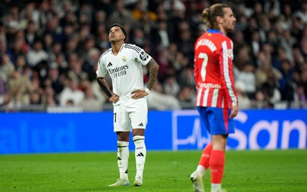 Hòa Atletico Madrid 1-1, báo động đỏ dành cho Real Madrid dấy lên