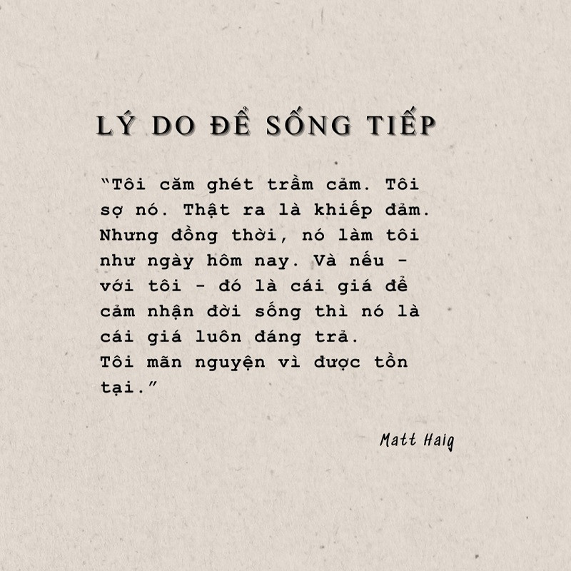 Review sách Lý do để sống tiếp - Phong Nguyễn