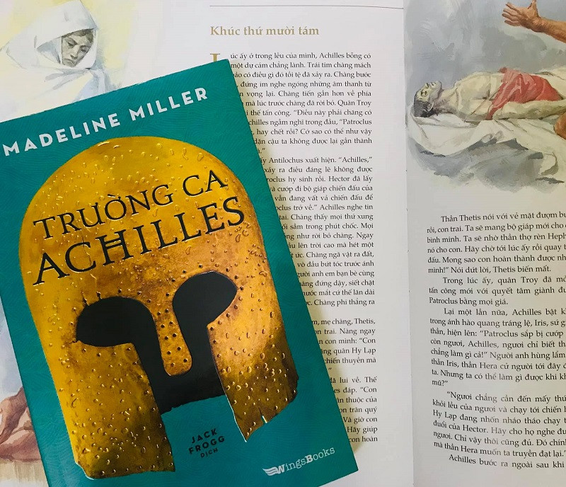 Review sách Trường ca Achilles của Quỳnh Mai