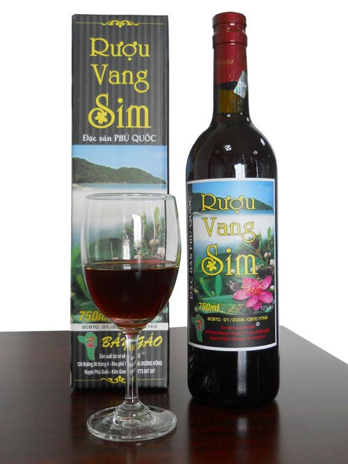 Rượu vang sim Bảy Gáo Phú Quốc
