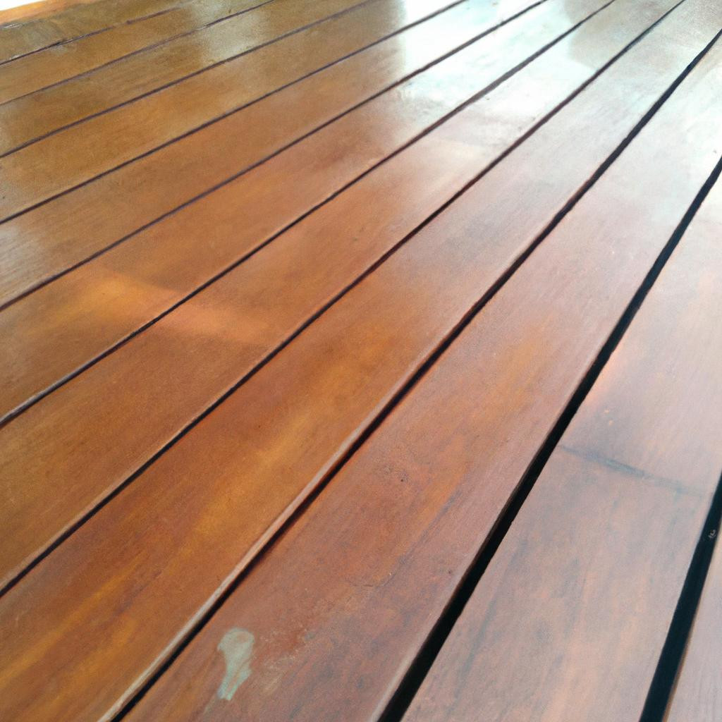 Sàn ngoài trời bằng gỗ Teak Nam Mỹ