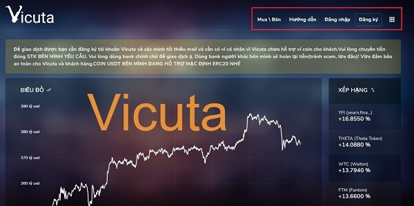 Sàn Vicuta – Một trong các sàn giao dịch Bitcoin tốt nhất tại Việt Nam