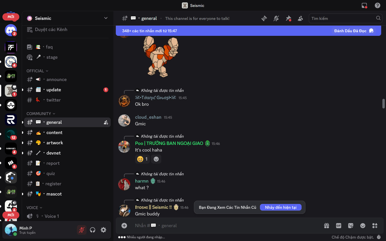 Seismic discord