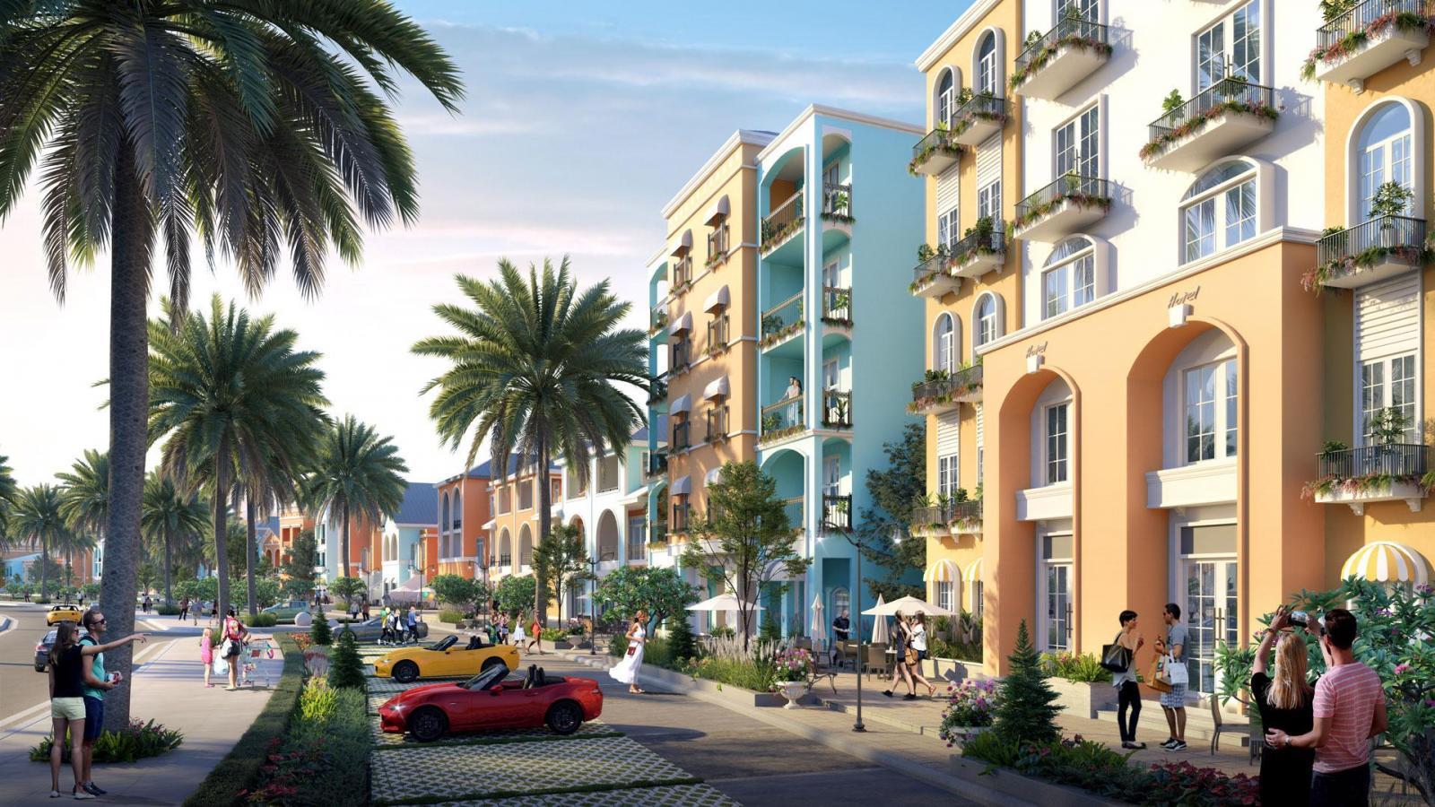 Shophouse biển thu hút sự chú ý của các nhà đầu tư