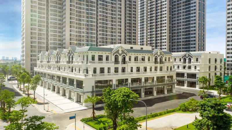 Shophouse thấp tầng Vinhomes Cổ Loa